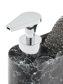 Andrea House Seifenspender-Set Bubble In Marmor-Optik, 2-tlg. – Bild 7