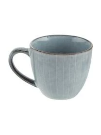 Broste Copenhagen Handgemachte Tasse Mit Untertasse Nordic Sea – Bild 5