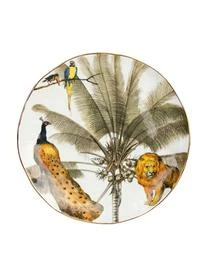 &k Amsterdam Frühstücksteller Animaux Und Tropischen Motiven, 4er-Set – Bild 7