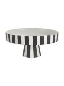 OYOY Living Design Keramik Servierplatte Toppu Im Streifendesign
