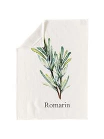 Cote Table Baumwoll-Geschirrtücher-Set Aroma Mit Gewürz-Motiven, 5-tlg. – Bild 10