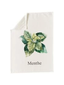 Cote Table Baumwoll-Geschirrtücher-Set Aroma Mit Gewürz-Motiven, 5-tlg. – Bild 4