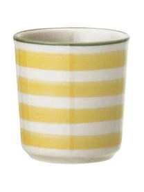 Bloomingville Handbemalte Eierbecher Patrizia Mit Verspieltem Muster, 3er-Set – Bild 8