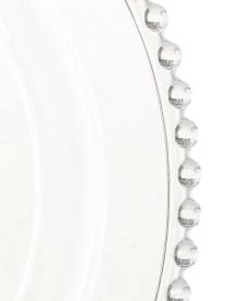 Cote Table Glas-Dessertteller Perles Mit Randdekor, 2 Stück – Bild 5