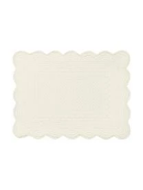 Cote Table Baumwoll-Tischsets Boutis, 2 Stück