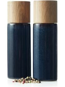 BITZ Salz- Und Pfeffermühle Bizz Mit Holzdeckel, 2er-Set – Bild 7