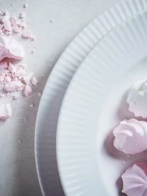 Aida Weiße Suppenteller Groove Mit Rillenstruktur, 4 Stück – Bild 5