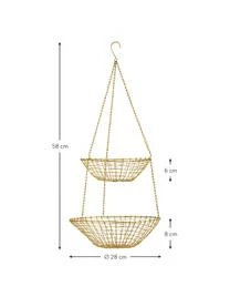 Madam Stoltz Hängekörbe Aus Draht Luiza – Bild 3