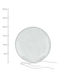 Broste Copenhagen Handgemachte Frühstücksteller Nordic Sand, 4 Stück – Bild 3