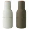 Menu Designer Salz- & Pfeffermühle Bottle Grinder Mit Walnussholzdeckel, 2er-Set