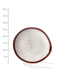 HKliving Handgemachter Speiseteller 70's, 2 Stück – Bild 3