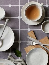 Broste Copenhagen Handgemachte Tasse Mit Untertasse Nordic Vanilla – Bild 3