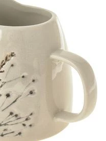 Bloomingville Handgemachtes Milchkännchen Bea Mit Gräser-Motiv – Bild 5