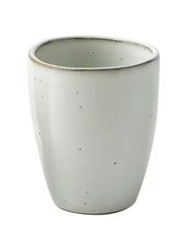 Broste Copenhagen Handgemachte Becher Nordic Sand, 6 Stück