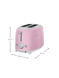 Smeg Kompakt Toaster 50's Style – Bild 3
