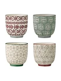 Bloomingville XS Becher Karine Mit Kleinem Muster, 4er-Set