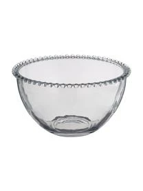 Cote Table Glas-Schüssel Perles Mit Randdekor