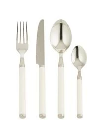 Villeroy & Boch Design-Besteck-Set Play! White Pearl, 6 Personen (24 -tlg.)