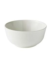 Aida Weiße Schälchen Groove Mit Rillenstruktur, 4 Stück