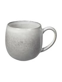 Broste Copenhagen Handgemachte XL Teetassen Nordic Sand, 2 Stück