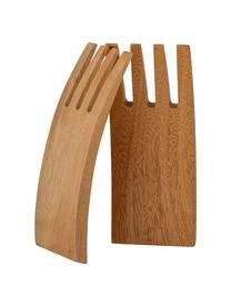 Bloomingville Salatbesteck Zaza Aus Mahagoniholz, 2-er Set