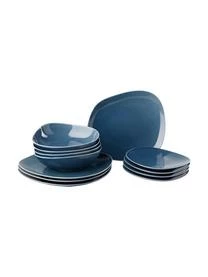Villeroy & Boch Porzellan Geschirr-Set Organic, 4 Personen (12-tlg.)