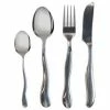 ByOn Besteck-Set Waverly Mit Gehämmerten Griffen Aus Edelstahl, 4 Personen (16-tlg.)